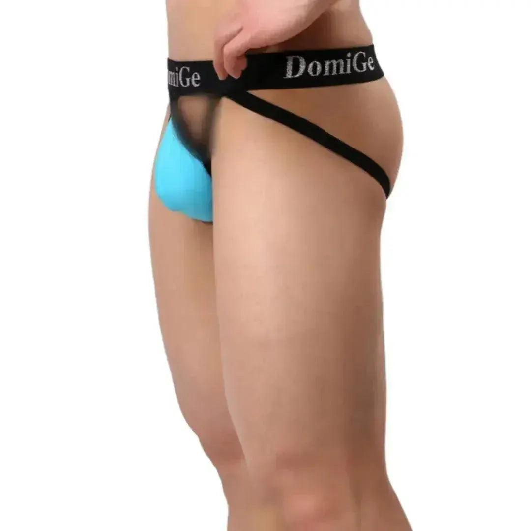 DomiGe DomiGe Men's Cotton Jock Strap W-Shape Underwear for Men