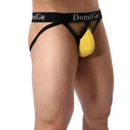 DomiGe DomiGe Men's Cotton Jock Strap W-Shape Underwear for Men