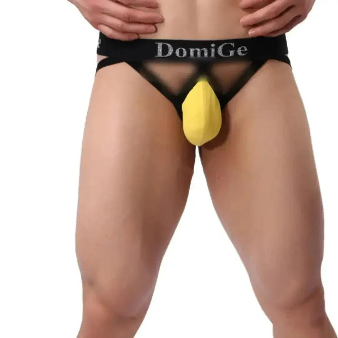 DomiGe DomiGe Men's Cotton Jock Strap W-Shape Underwear for Men