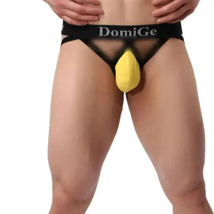 DomiGe DomiGe Men's Cotton Jock Strap W-Shape Underwear for Men