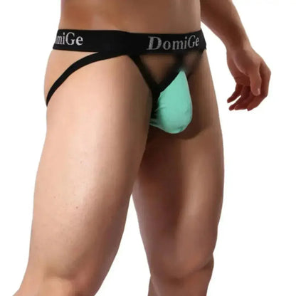 DomiGe DomiGe Men's Cotton Jock Strap W-Shape Underwear for Men