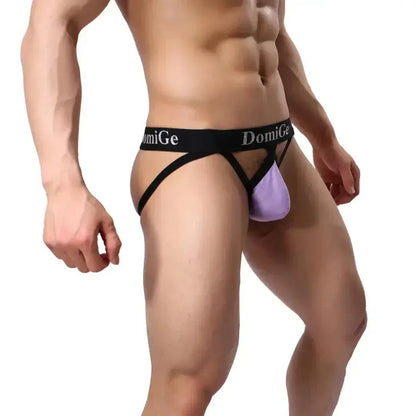 DomiGe DomiGe Men's Cotton Jock Strap W-Shape Underwear for Men