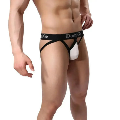 DomiGe DomiGe Men's Cotton Jock Strap W-Shape Underwear for Men
