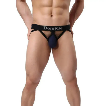 DomiGe DomiGe Men's Cotton Jock Strap W-Shape Underwear for Men