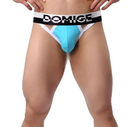 DomiGe DomiGe Men's Cotton Jockstraps Engineered Male Sexy Thongs