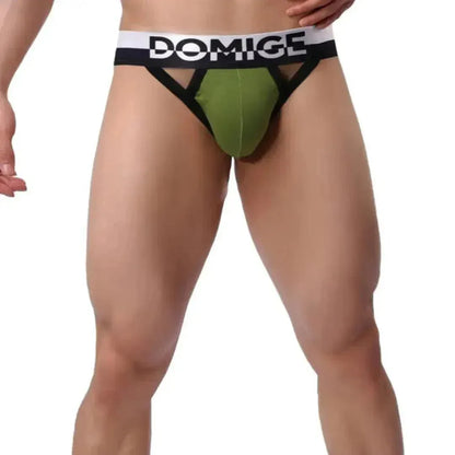 DomiGe DomiGe Men's Cotton Jockstraps Engineered Male Sexy Thongs