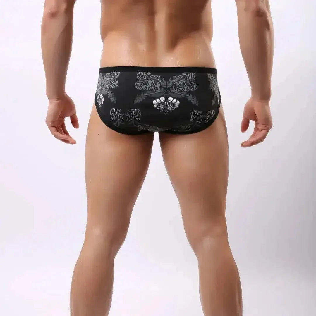 DomiGe DomiGe Men's Cotton Stretch Briefs: Elastic Waistband with Contoured Pouch