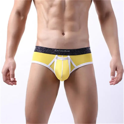 DomiGe DomiGe Men's Cotton Stretch Briefs Pouch Underwear for Male