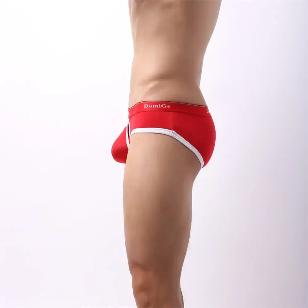 DomiGe DomiGe Men's Cotton Stretch Briefs Pouch Underwear for Male