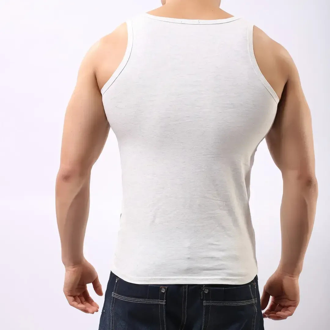 DomiGe DomiGe Men's Cotton Tank Top Classic Comfort Meets Male Vest