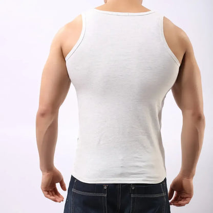 DomiGe DomiGe Men's Cotton Tank Top Classic Comfort Meets Male Vest