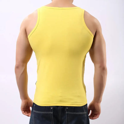 DomiGe DomiGe Men's Cotton Tank Top Classic Comfort Meets Male Vest