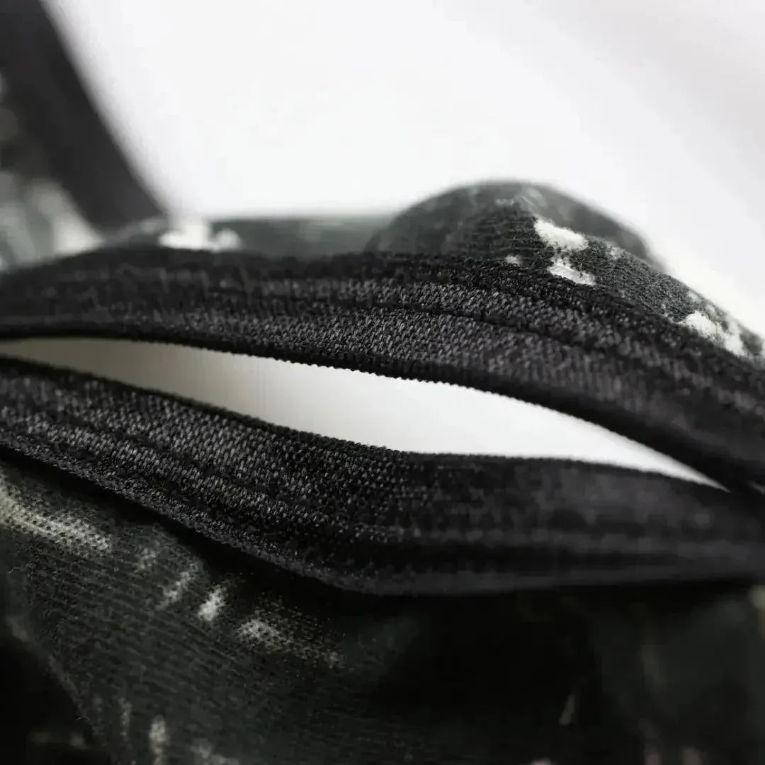 DomiGe DomiGe Men's Cotton Thong Front Opening Male Sexy G-String Love Print