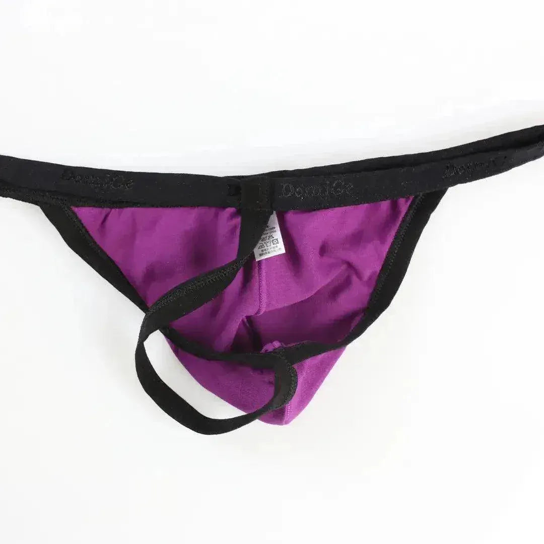 DomiGe DomiGe Men's Cotton Thong T-Back Cotton Male T-Back Underwear