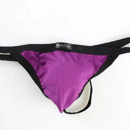 DomiGe DomiGe Men's Cotton Thong T-Back Cotton Male T-Back Underwear