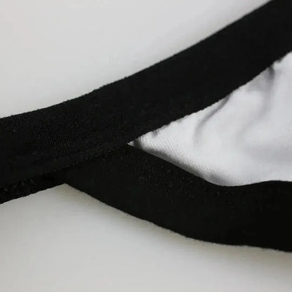 DomiGe DomiGe Men's Cotton Thong T-Back Cotton Male T-Back Underwear