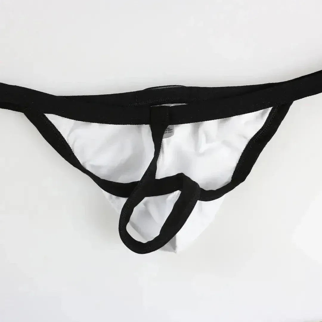 DomiGe DomiGe Men's Cotton Thong T-Back Cotton Male T-Back Underwear