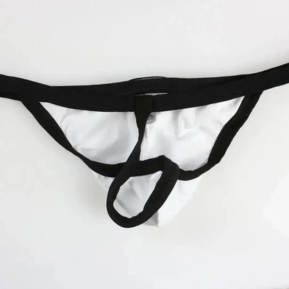 DomiGe DomiGe Men's Cotton Thong T-Back Cotton Male T-Back Underwear