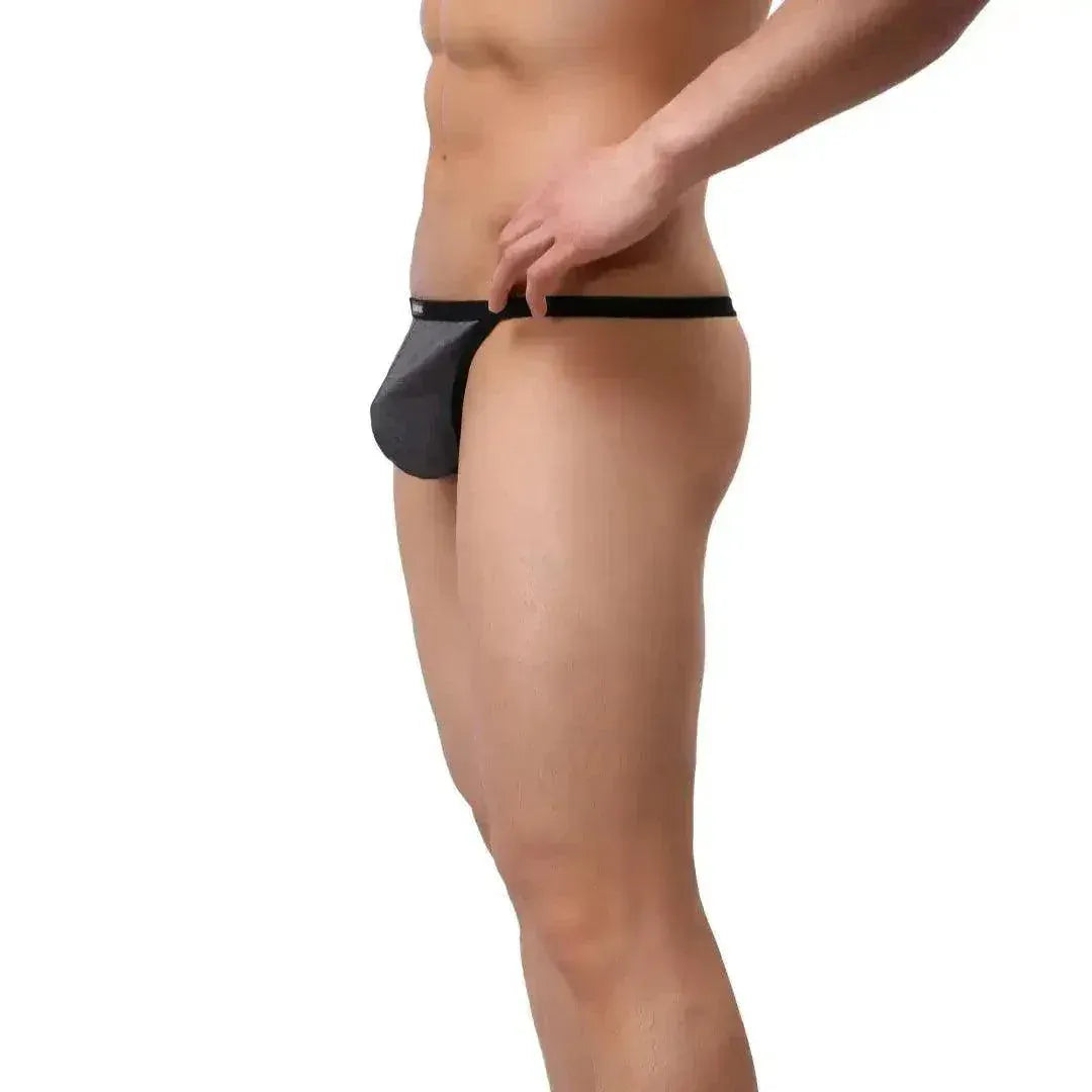 DomiGe DomiGe Men's Cotton Thong T-Back Cotton Male T-Back Underwear
