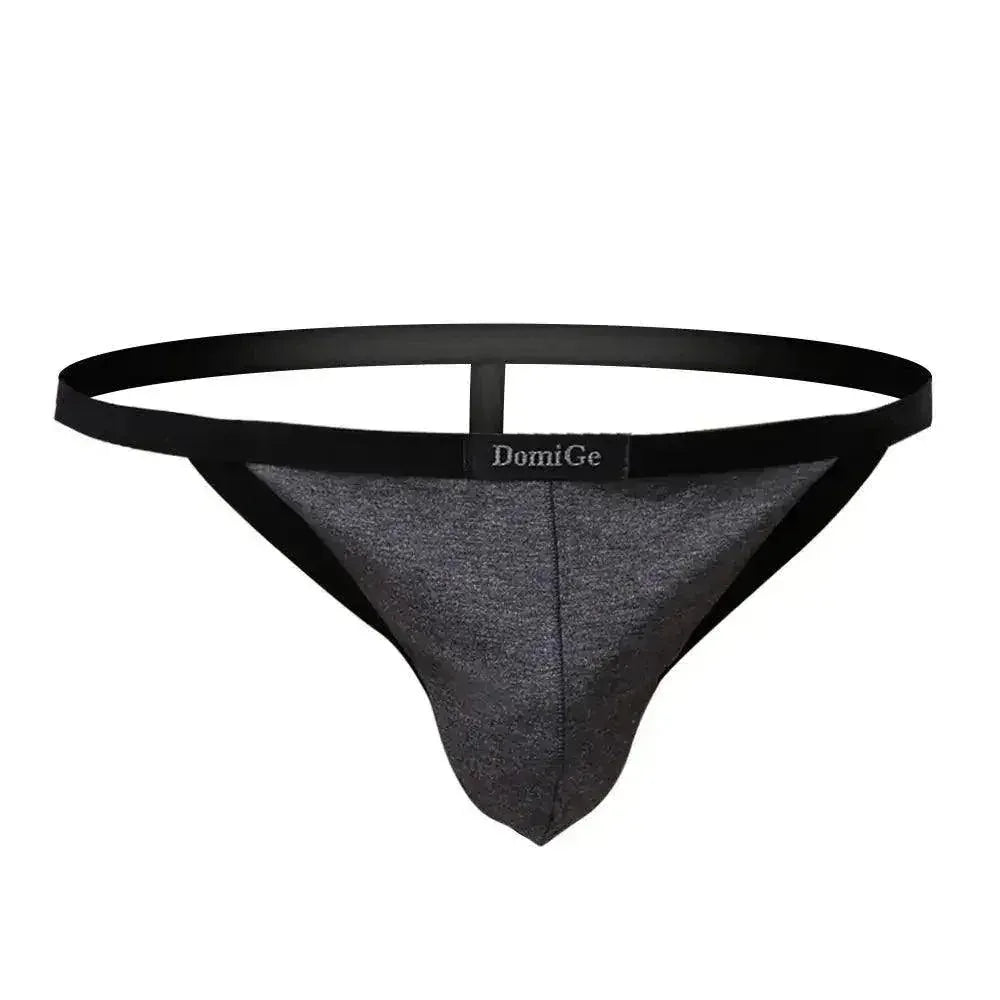 DomiGe DomiGe Men's Cotton Thong T-Back Cotton Male T-Back Underwear