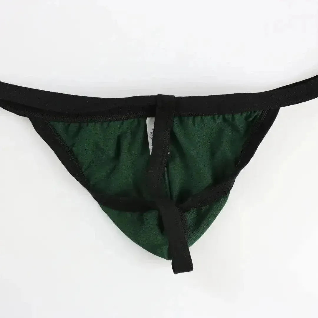 DomiGe DomiGe Men's Cotton Thong T-Back Cotton Male T-Back Underwear