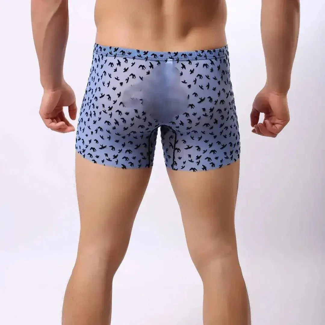 DomiGe DomiGe Men's Flocking Boxer Shorts - Superior Comfort Male Underwear
