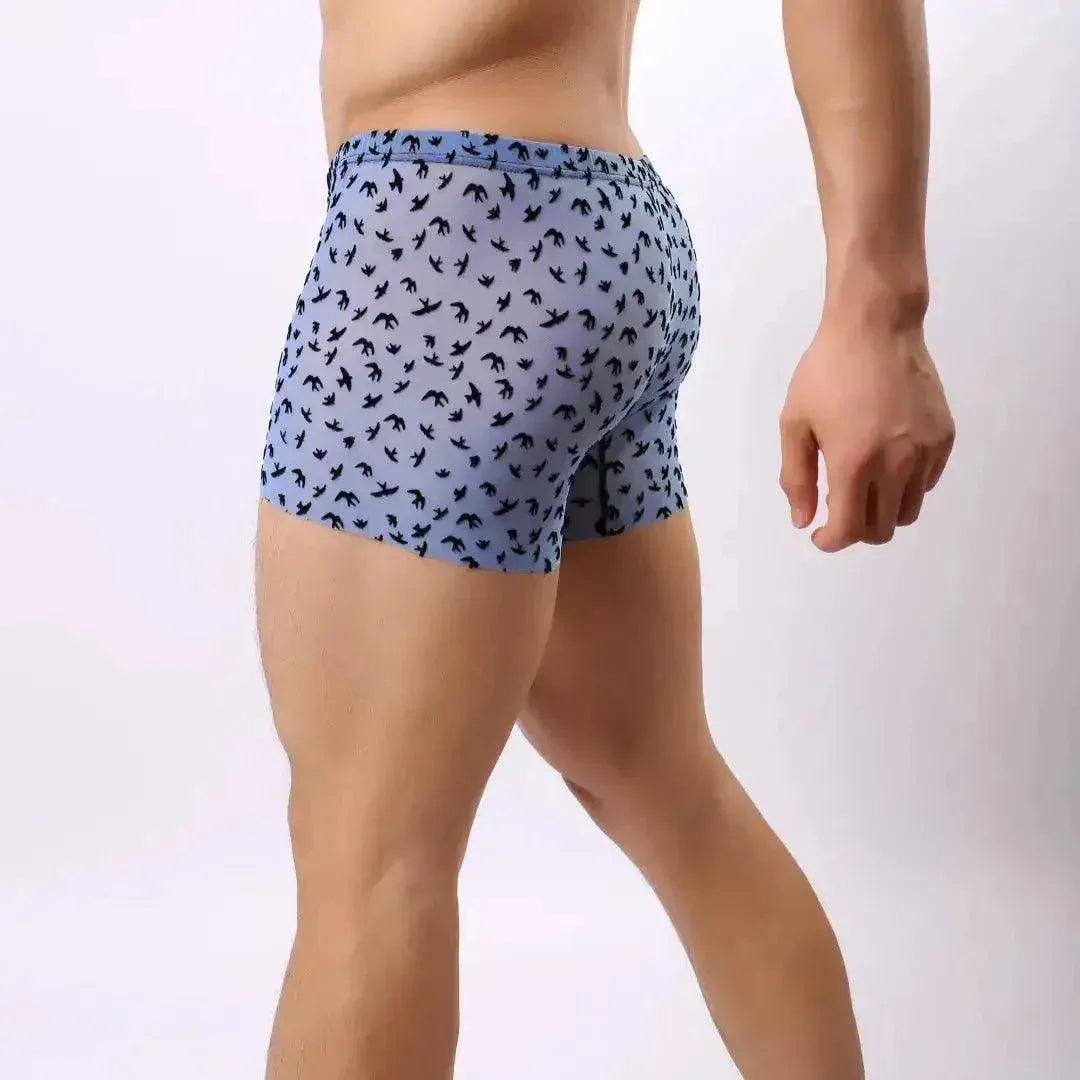 DomiGe DomiGe Men's Flocking Boxer Shorts - Superior Comfort Male Underwear