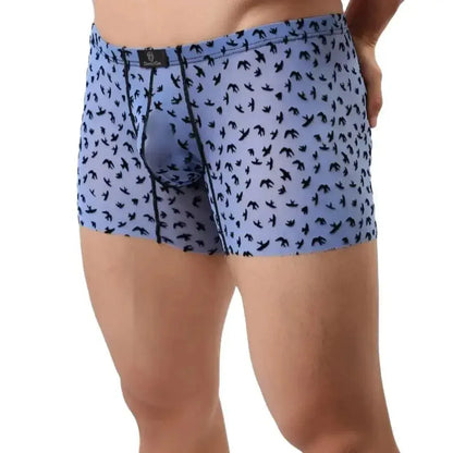 DomiGe DomiGe Men's Flocking Boxer Shorts - Superior Comfort Male Underwear