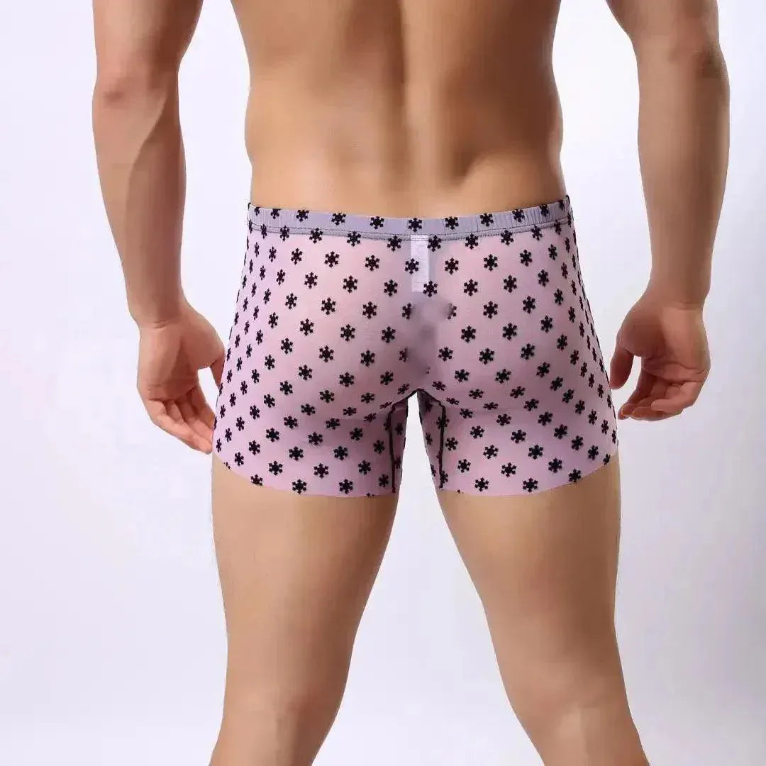 DomiGe DomiGe Men's Flocking Boxer Shorts - Superior Comfort Male Underwear