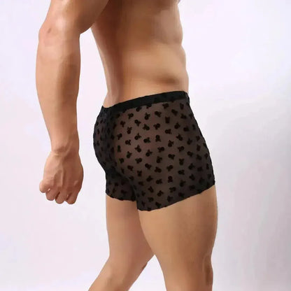 DomiGe DomiGe Men's Flocking Boxer Shorts - Superior Comfort Male Underwear