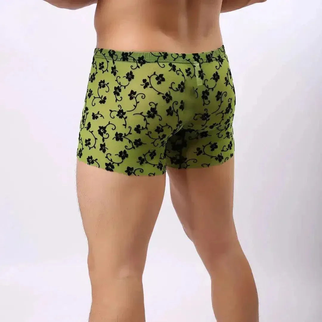 DomiGe DomiGe Men's Flocking Boxer Shorts - Superior Comfort Male Underwear