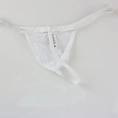 DomiGe DomiGe Men's Ice Silk Low-Rise Thong T-Back