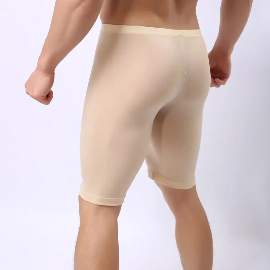 DomiGe DomiGe Men's Long Leg Compression Underwear Boxer Shorts