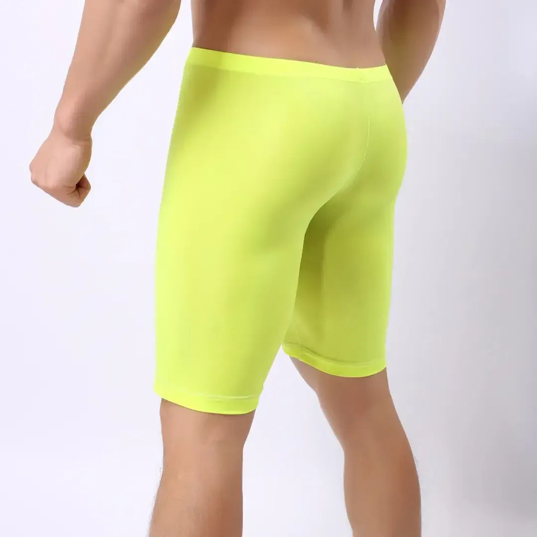 DomiGe DomiGe Men's Long Leg Compression Underwear Boxer Shorts
