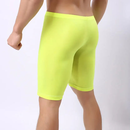 DomiGe DomiGe Men's Long Leg Compression Underwear Boxer Shorts