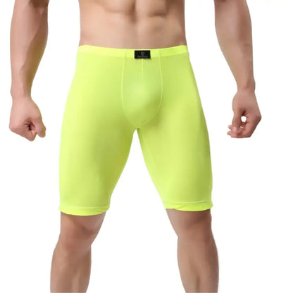 DomiGe DomiGe Men's Long Leg Compression Underwear Boxer Shorts