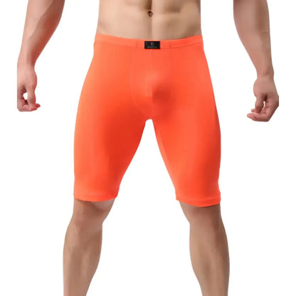 DomiGe DomiGe Men's Long Leg Compression Underwear Boxer Shorts