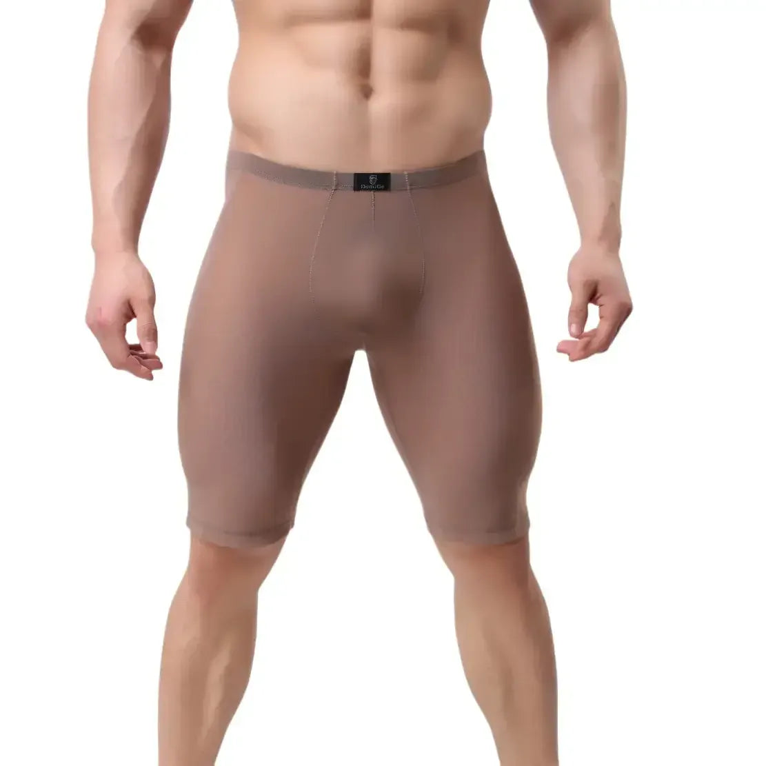 DomiGe DomiGe Men's Long Leg Compression Underwear Boxer Shorts