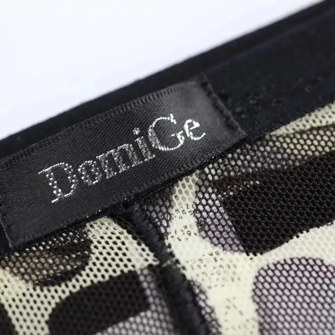 DomiGe DomiGe Men's Low-Rise Mesh Jockstrap Pouch Sexy Underwear