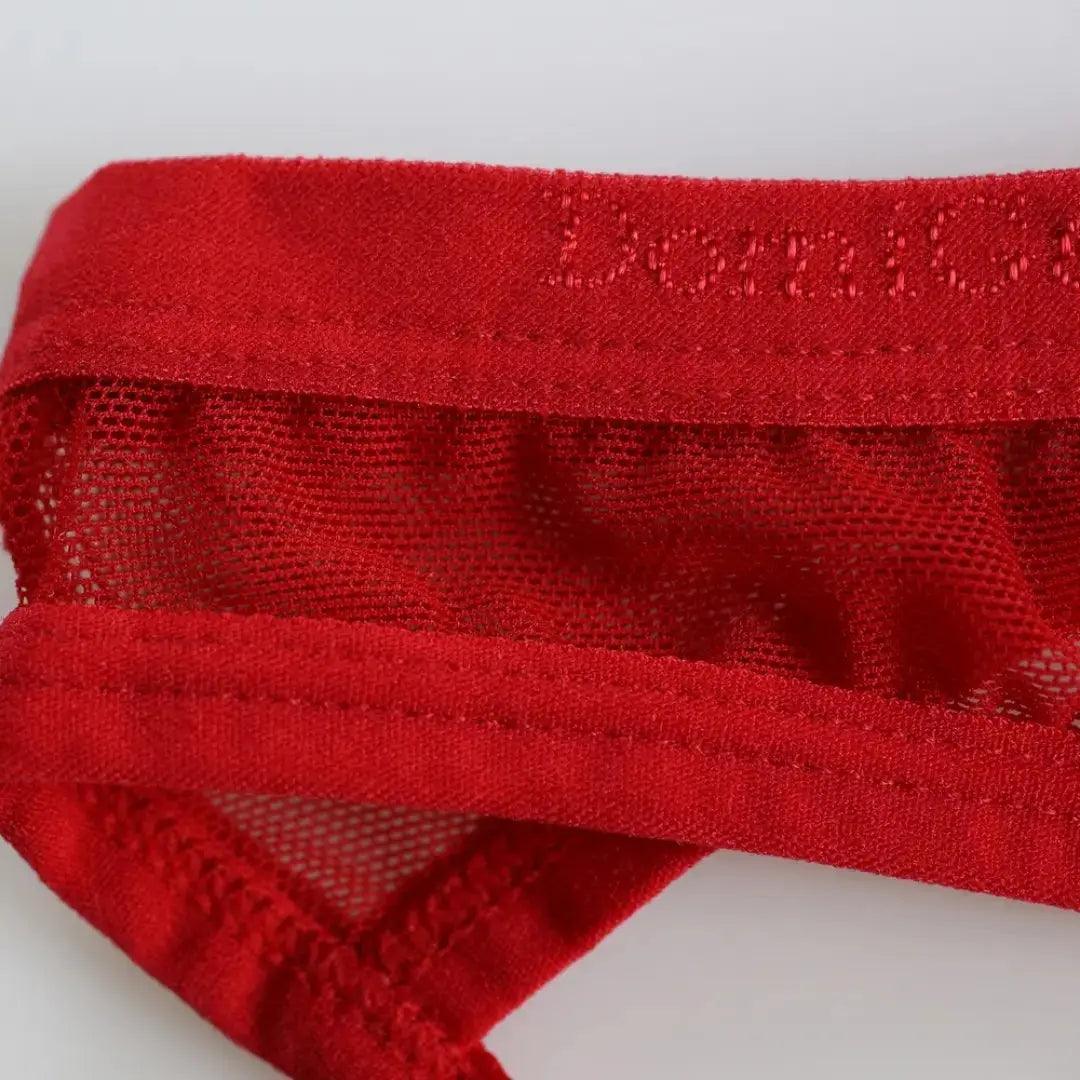 DomiGe DomiGe Men's Low-Rise Mesh Jockstrap Pouch Sexy Underwear