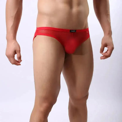 DomiGe DomiGe Men's Low-Rise Mesh Jockstrap Pouch Sexy Underwear