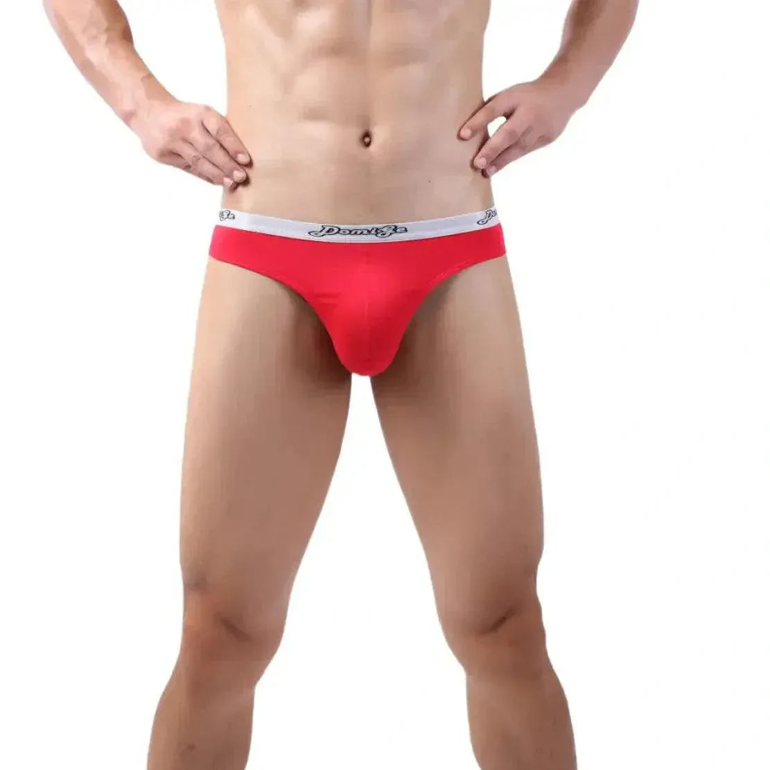 DomiGe DomiGe Men's Low-Rise Sexy Thongs Pouch Cotton Undies for Men