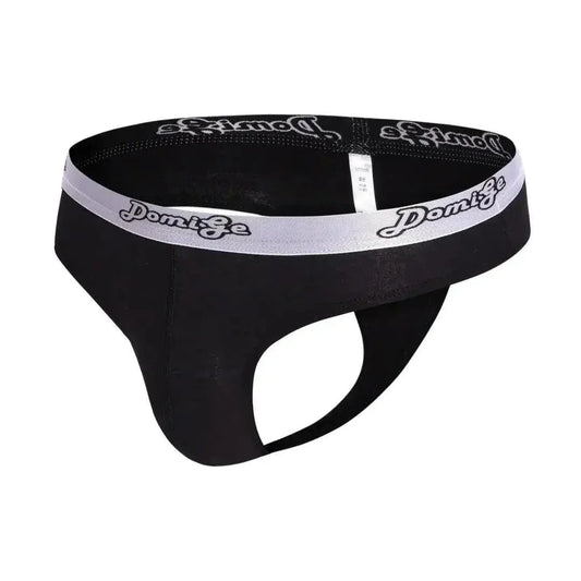 DomiGe DomiGe Men's Low-Rise Sexy Thongs Pouch Cotton Undies for Men