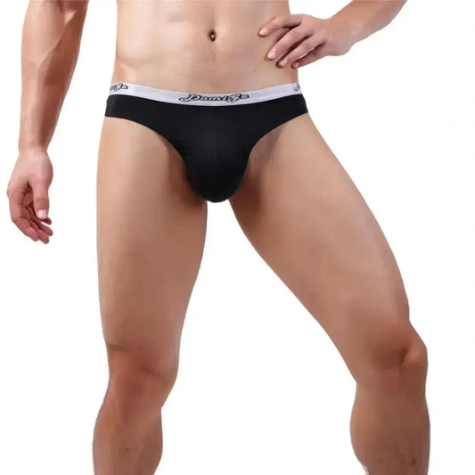 DomiGe DomiGe Men's Low-Rise Sexy Thongs Pouch Cotton Undies for Men
