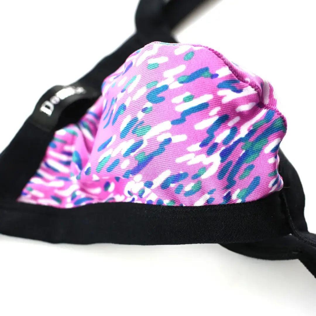 DomiGe DomiGe Men's Low-Rise Thong Flower Print Male T-Back