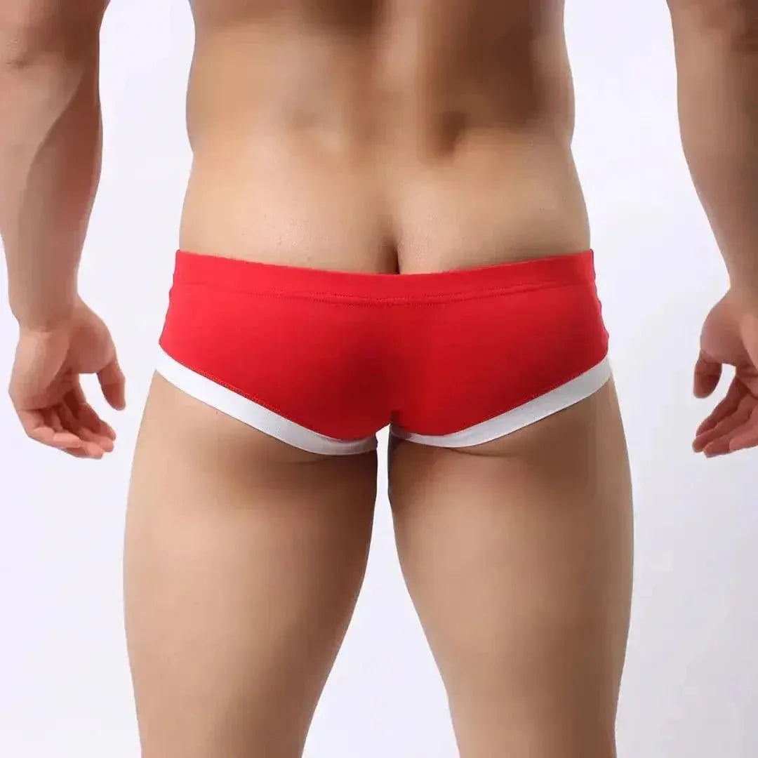 DomiGe DomiGe Men's Low-Rise Trunks with Pouch Boxer Trunks for Men