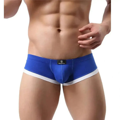 DomiGe DomiGe Men's Low-Rise Trunks with Pouch Boxer Trunks for Men