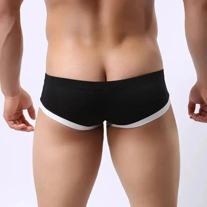 DomiGe DomiGe Men's Low-Rise Trunks with Pouch Boxer Trunks for Men