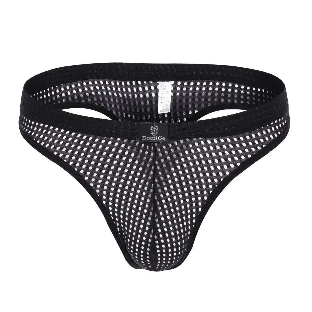 DomiGe DomiGe Men's Mesh Thong Premium Comfort Male G-String