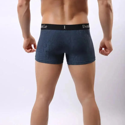 DomiGe DomiGe Men's Mid-Rise Boxer Briefs Bamboo Undies for Men